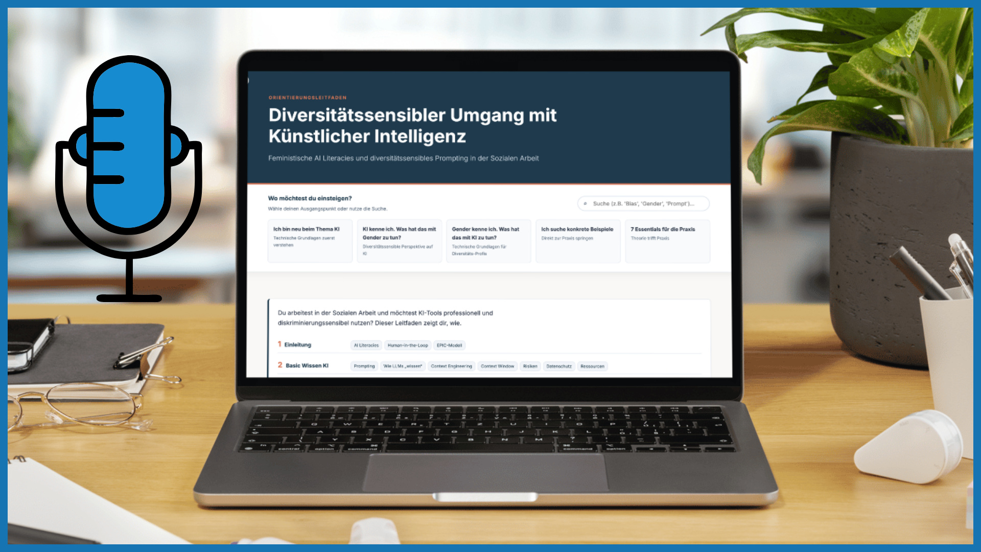 Diversität und KI: Ein Orientierungsleitfaden im Sozialgespräch Podcast